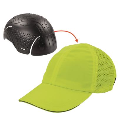 Skullerz 8947 Lightweight Baseball Hat and Bump Cap Insert, X-Small/Small, Lime, Ships in 1-3 Business Days1