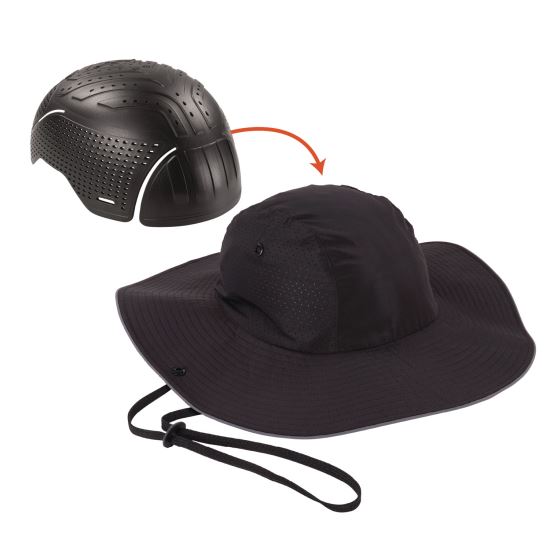 Skullerz 8957 Lightweight Ranger Hat and Bump Cap Insert, X-Large/2X-Large, Black, Ships in 1-3 Business Days1