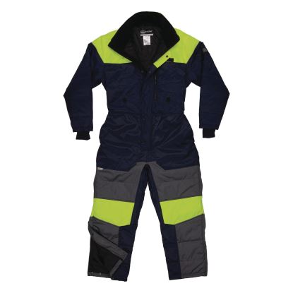 N-Ferno 6475 Insulated Freezer Coverall, X-Small, Navy, Ships in 1-3 Business Days1