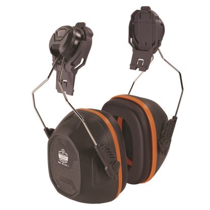 Skullerz 8880 NRR 26dB Hard Hat Mounted Earmuffs, Cap-Style, Gray, Ships in 1-3 Business Days1