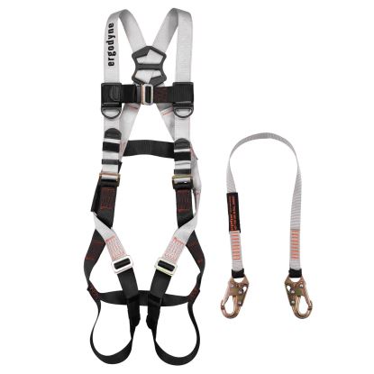 3201 Harness Plus 4 ft Travel Restraint Lanyard 3197/3198, Ships in 1-3 Business Days1