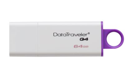 Kingston Technology DataTraveler G4 USB flash drive 64 GB USB Type-A 3.2 Gen 1 (3.1 Gen 1) Violet, White1