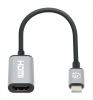 Manhattan 153706 video cable adapter 5.91" (0.15 m) USB Type-C HDMI Black, Silver3