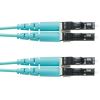Panduit FZ2ERLNLNSNF fiber optic cable 359.8" (9.14 m) LC CMR OM4 Aqua color1