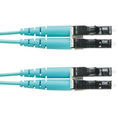 Panduit FZ2ERLNLNSNF fiber optic cable 359.8" (9.14 m) LC CMR OM4 Aqua color1