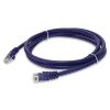 AddOn Networks ADD-7FCAT6-PE-TAA networking cable Purple 83.9" (2.13 m) Cat6 U/UTP (UTP)1