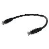 AddOn Networks ADD-10FCAT6-BK-TAA networking cable Black 122" (3.1 m) Cat6 U/UTP (UTP)1