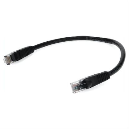 AddOn Networks ADD-10FCAT6-BK-TAA networking cable Black 122" (3.1 m) Cat6 U/UTP (UTP)1