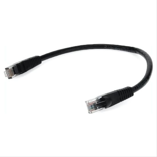 AddOn Networks ADD-10FCAT6-BK-TAA networking cable Black 122" (3.1 m) Cat6 U/UTP (UTP)1