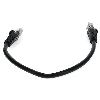 AddOn Networks ADD-10FCAT6-BK-TAA networking cable Black 122" (3.1 m) Cat6 U/UTP (UTP)4