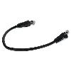 AddOn Networks ADD-10FCAT6-BK-TAA networking cable Black 122" (3.1 m) Cat6 U/UTP (UTP)5