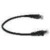 AddOn Networks ADD-10FCAT6-BK-TAA networking cable Black 122" (3.1 m) Cat6 U/UTP (UTP)6