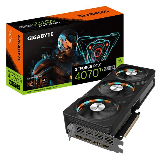 Gigabyte GAMING GeForce RTX 4070 Ti SUPER OC 16G NVIDIA 16 GB GDDR6X1