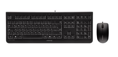 CHERRY DC 2000 keyboard Mouse included USB Spanish Black1