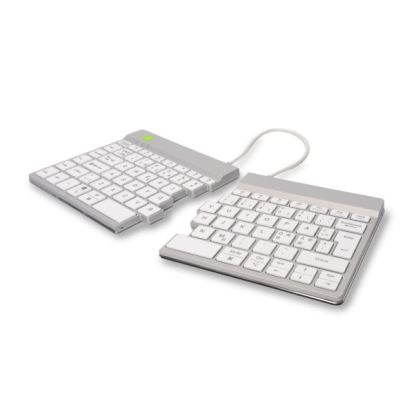 R-Go Tools Split Break keyboard Bluetooth QWERTY Nordic White1