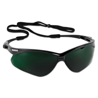 V30 Nemesis Safety Eyewear, Black Frame/IRUV 5 Lens, Nylon/Polycarb1