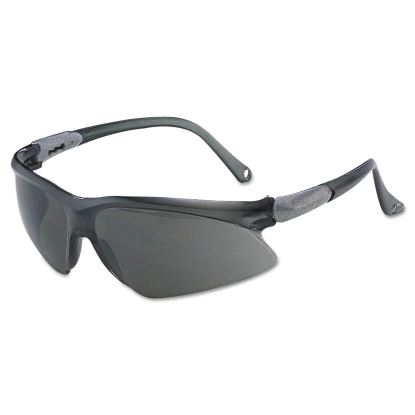 V20 Visio Safety Glasses, Silver Frame, Smoke Lens1