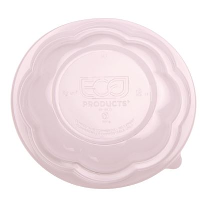 Renewable and Compostable Lids for 24, 32 and 48 oz Salad Bowls, Clear, Plastic, 300/Carton1