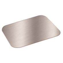 Foil Laminated Board Lid for Take Out Containers, 6.25 x 8.37, White/Silver, 500/Carton1