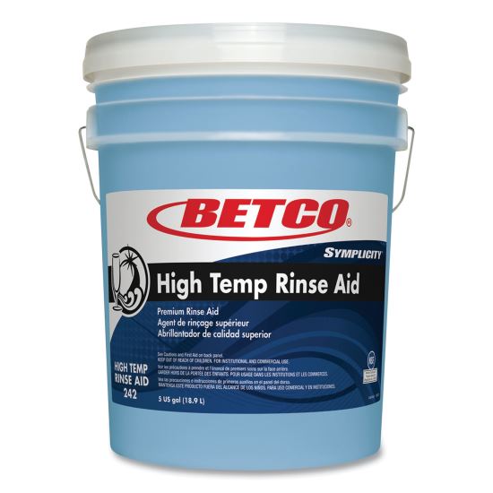 Symplicity High Temp Rinse Aid, 5 gal Pail1