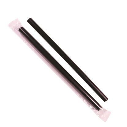 Boba Straws, 9", Black, 1,600/Carton1