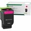 70C00MG Return Program Toner, 1,000 Page-Yield, Magenta1