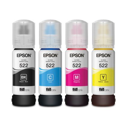 T522120BCS (T522) Ultra High-Yield Ink, Black/Cyan/Magenta/Yellow1