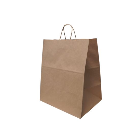 Emporium Twist Handle Bag, 14 x 9.84 x 15.5, Kraft, 200 Bags1