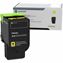 78C00YG Return Program Toner, 1,400 Page-Yield, Yellow1