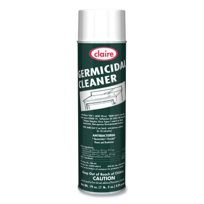 Germicidal Cleaner, Floral Scent, 19 oz Aerosol Spray1