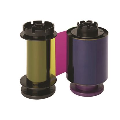 R5F208A100 YMCKO Color Ribbon, Black/Cyan/Magenta/Yellow1