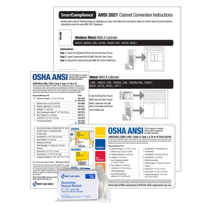 Smart Compliance A 2021 Conversion Kit, 11 Pieces1