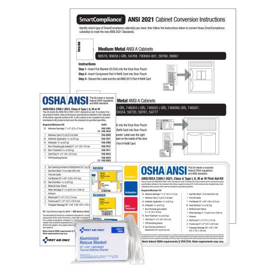 Smart Compliance A 2021 Conversion Kit, 11 Pieces1