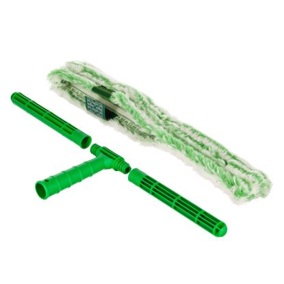 Monsoon Plus StripWasher Complete with Green Plastic Handle, Green/White Sleeve, 18" Wide Sleeve, 10/Carton1