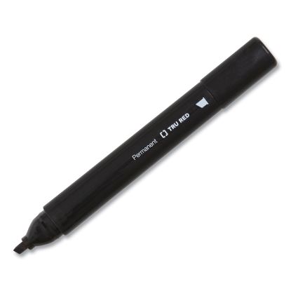 Permanent Marker, Pen-Style, Extra-Fine Needle Tip, Black, 5/Pack1