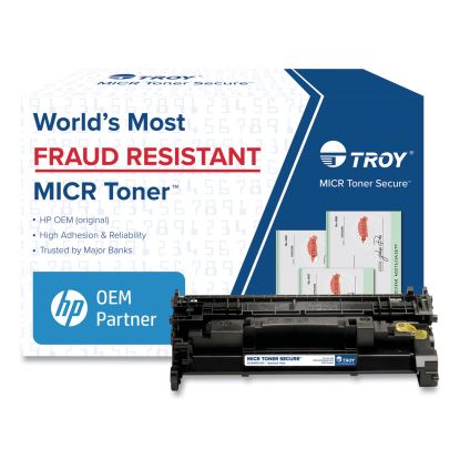 0281680001 289A MICR Toner Secure, Alternative for HP CF289A, Black1