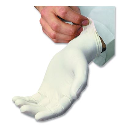 L5101 Series Powdered Latex Gloves, 4 mil, X-Large, Cream, 100/Box1