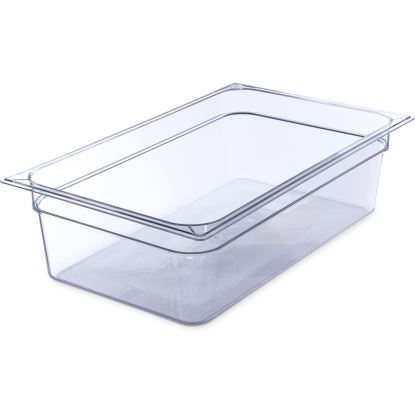 StorPlus Polycarbonate Food Pan, 19.4 qt, 12.5 x 20.75 x 6, Clear, Plastic1