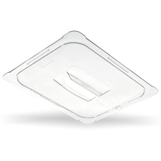 StorPlus Polycarbonate Handled Universal Lid, 12.88 x 20.75 x 0.88, Clear, Plastic1