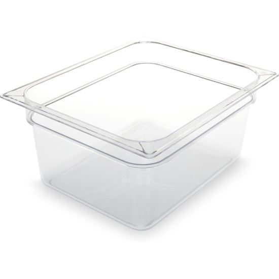 StorPlus Polycarbonate Food Pan, 8.7 qt, 10.38 x 12.75 x 6, Clear, Plastic1