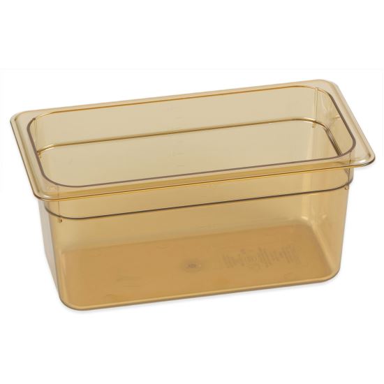 StorPlus High Heat Food Pan, 5.7 qt, 12.75 x 12.75 x 6, Amber, Plastic1