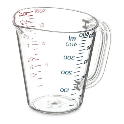 Commercial Measuring Cup, 1 pt, Clear1