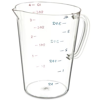 Commercial Measuring Cup, 1 gal, Clear1