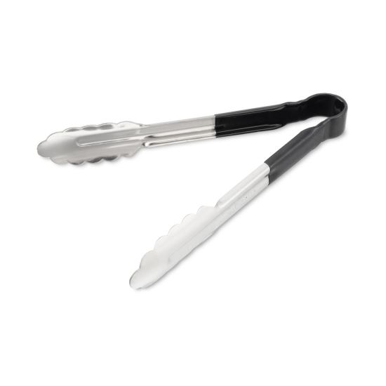 Dura-Kool Tongs, Stainless Steel/Plastic, 9.5"1