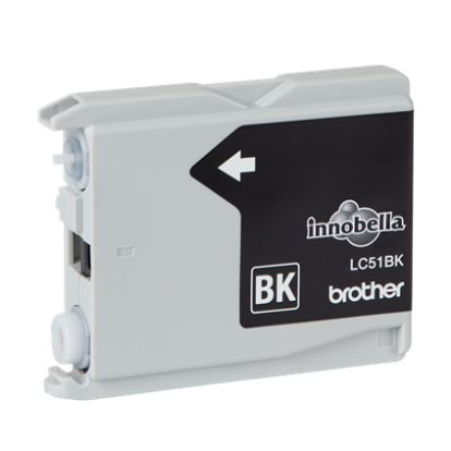 Brother LC51BK ink cartridge 1 pc(s) Original Standard Yield Black1