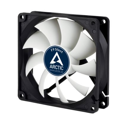 ARCTIC F9 Silent Computer case Fan 3.62" (9.2 cm) Black, White1