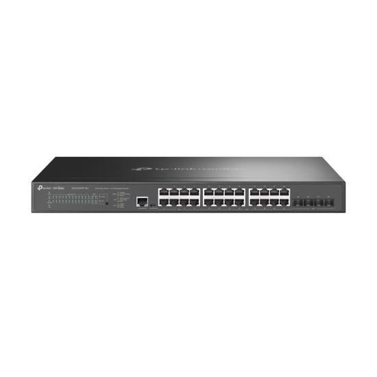 TP-Link Omada SG3428XPP-M2 network switch Managed L2+ 2.5G Ethernet (100/1000/2500) Power over Ethernet (PoE) 1U Black1