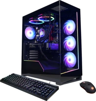 CyberpowerPC Gamer SLC8960CPGV11 PC Intel® Core™ i7 i7-14700KF 32 GB DDR5-SDRAM 2 TB SSD NVIDIA GeForce RTX 4070 Windows 11 Home Midi Tower Black1