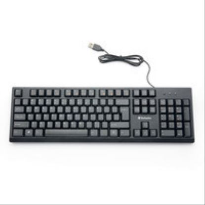 Verbatim 70735 keyboard USB QWERTY Black1