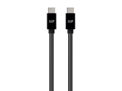 Monoprice 38921 USB cable 70.9" (1.8 m) USB 2.0 USB C Black1